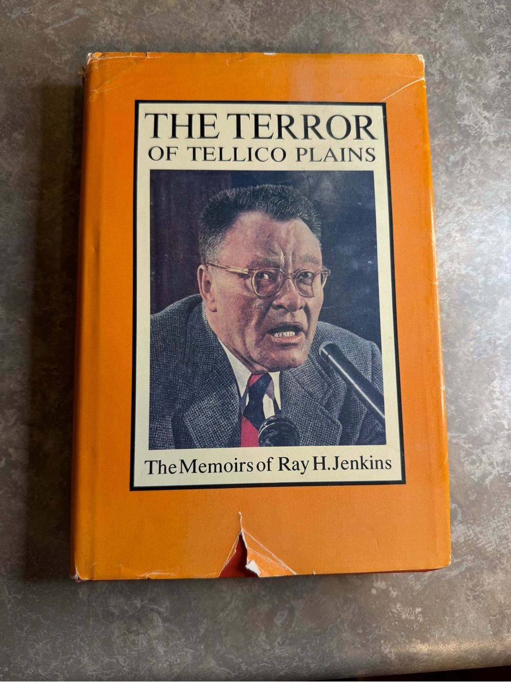 The Terror of Tellico Plains by Ray H. Jenkins HC w/ Dust Jacket Vintage 1978